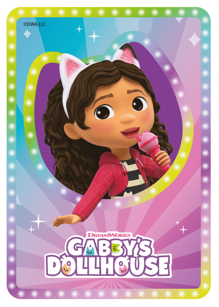 Back of Gabby Card
